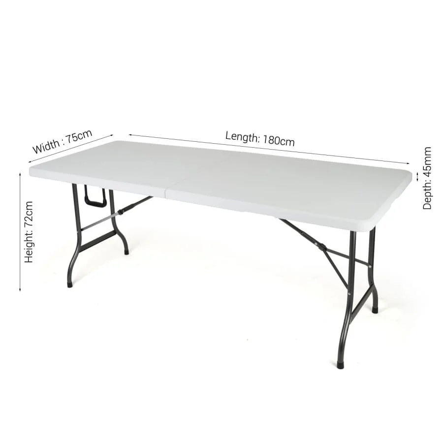 Table de reception pliante 180 cm