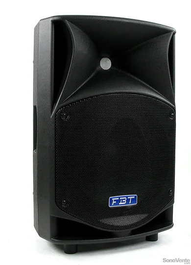 Pack deux enceintes FBT Promaxx 14A avec pieds, table de mixage et micro